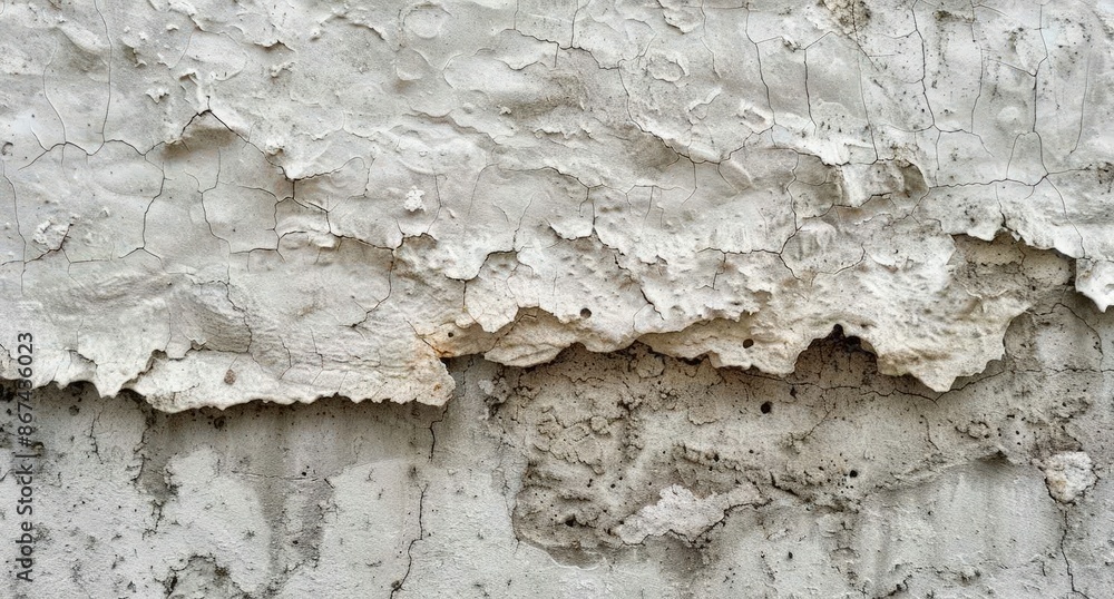 Deteriorating Texture of Painted Wall Deteriorating Texture of Painted Wall