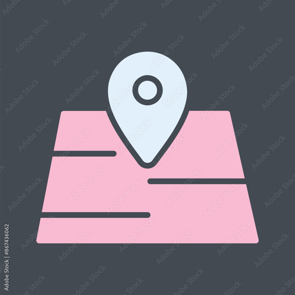 Map Vector Icon Map Vector Icon