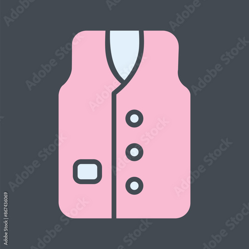 Vest Vector Icon