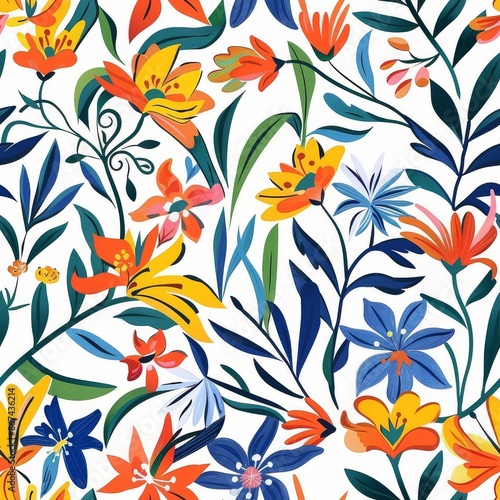 Bold Blooms Unfold in Vibrant Hues