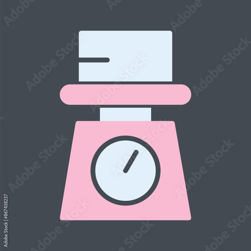 Weight Scale Vector Icon
