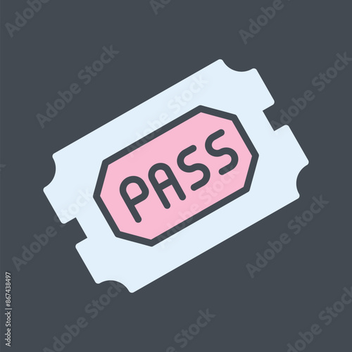 Passes Vector Icon