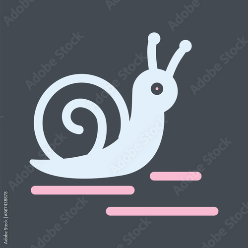 Snail Vector Icon