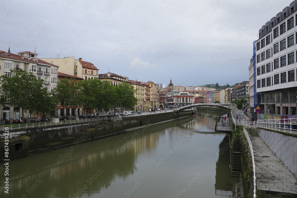 Obraz premium Architecture in the city of Bilbao