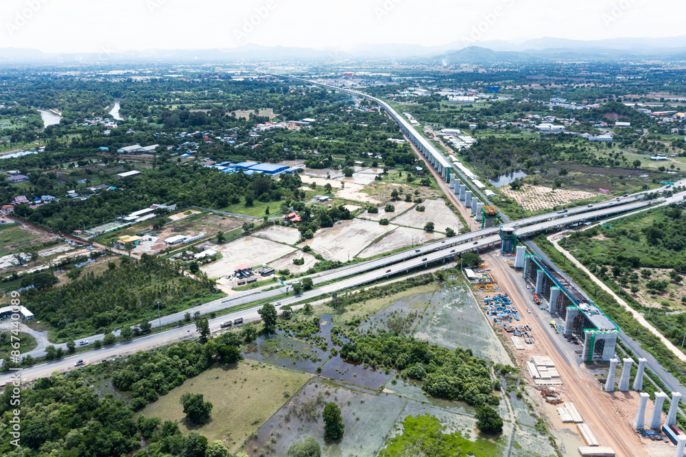 Plan for Thai - China high speed train section 1 from Bangkok to Nakhon Ratchasima, High-speed train of Chinese made FuxingHao, base from CR400AF For Thailand Plan for Thai - China high speed train section 1 from Bangkok to Nakhon Ratchasima, High-speed train of Chinese made FuxingHao, base from CR400AF For Thailand