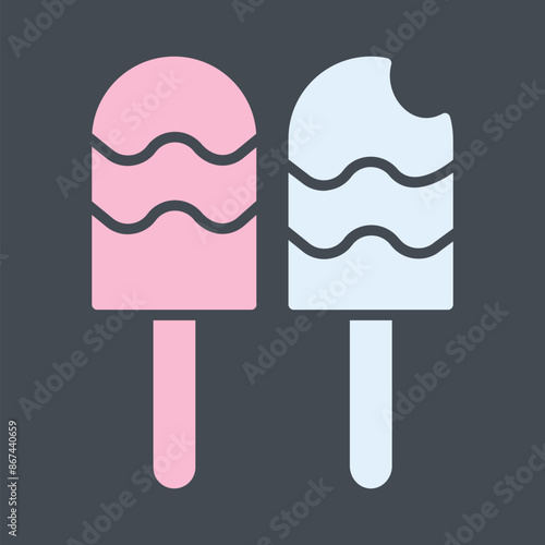 Popsicle Vector Icon