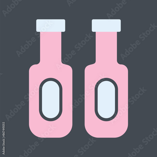 Drink Bottle Vector Icon