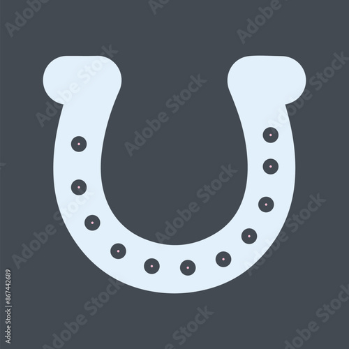 Horse Shoe Vector Icon