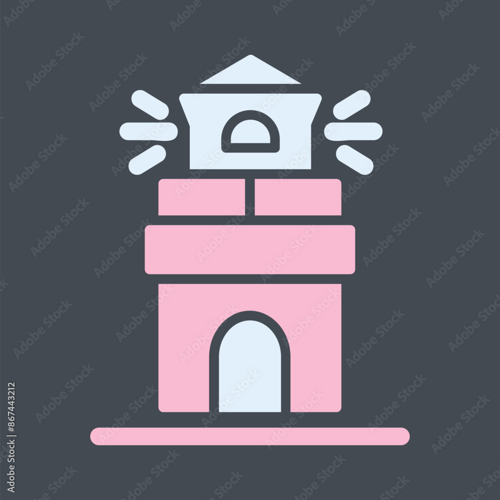Lighthouse Vector Icon