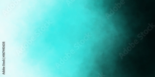 Sky blue white and black abstract grunge texture smoke cloud isolated smog, vapour, mist overlay paper texture decorative vintage background.