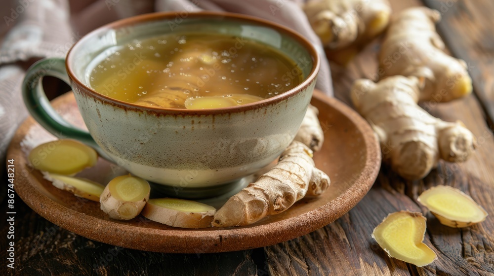 Chinese soup often includes ginger and garlic which are beneficial for digestion and heart health Chinese soup often includes ginger and garlic which are beneficial for digestion and heart health