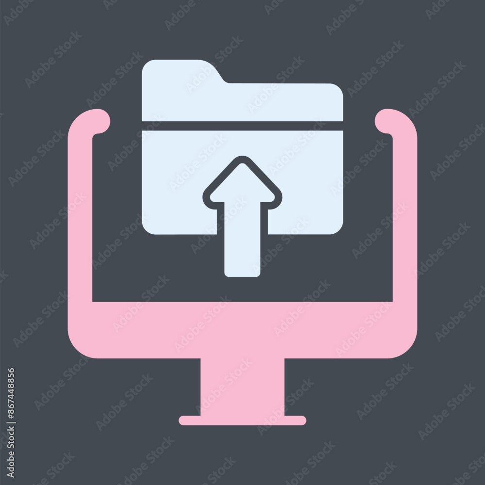 File Upload Vector Icon File Upload Vector Icon