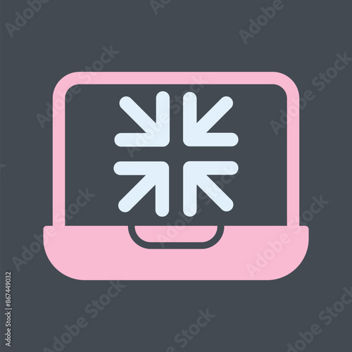 Minimize Vector Icon