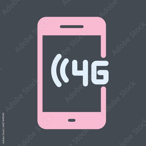 4G Vector Icon