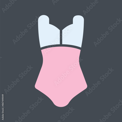 Swim Suit Vector Icon