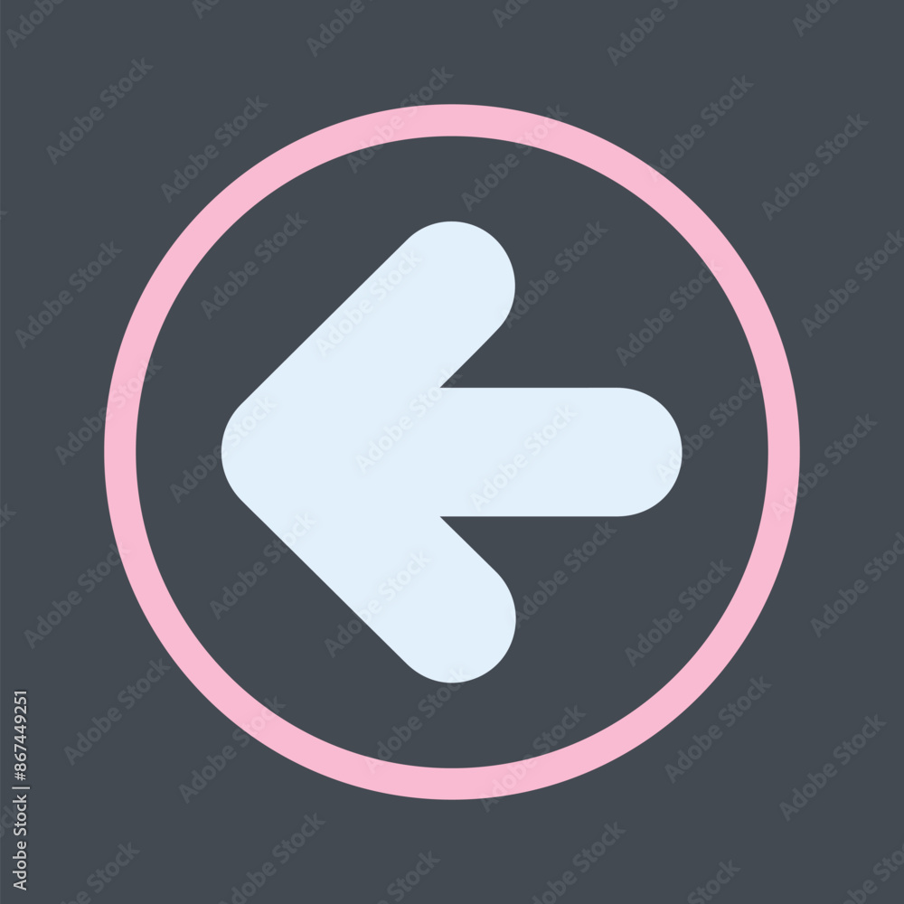 To Left Vector Icon To Left Vector Icon
