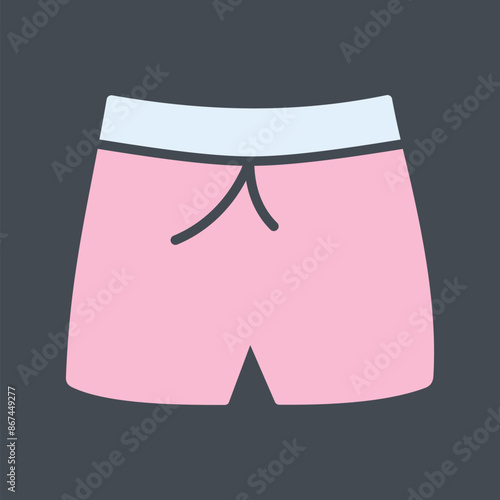 Swim Suit Vector Icon