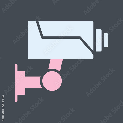 Security Camera Vector Icon