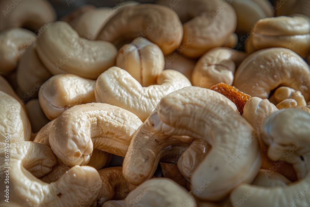 Delightful Pile of Roasted Cashews Delightful Pile of Roasted Cashews