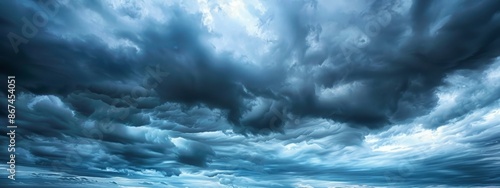  Stormy Ocean Sky Background © Riya