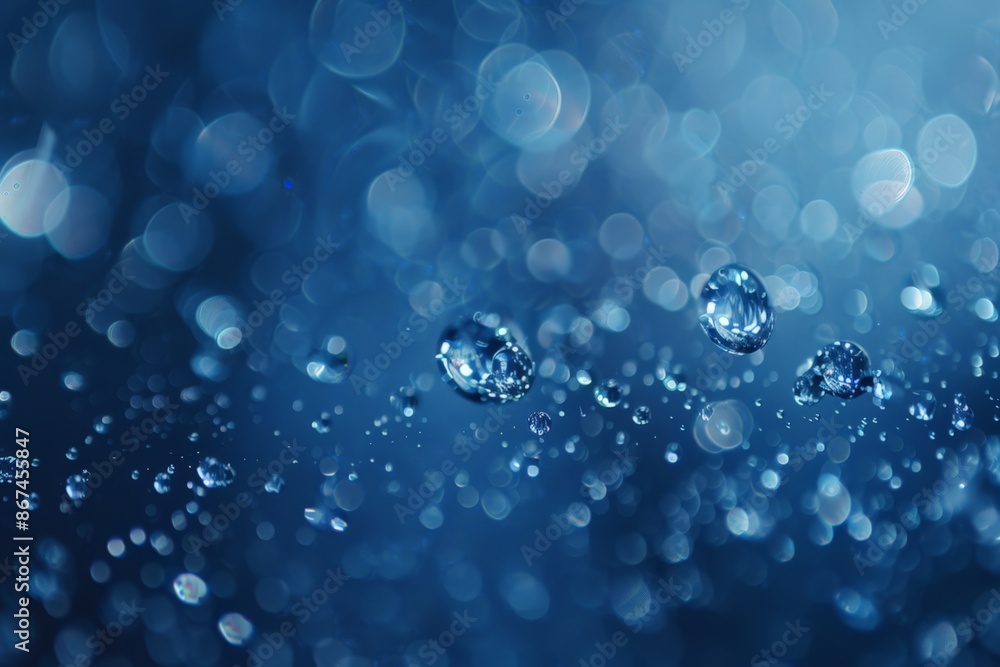 Mystical Raindrop Blur Background Mystical Raindrop Blur Background