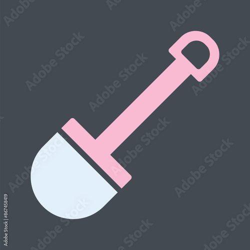 Hand Shovel Vector Icon