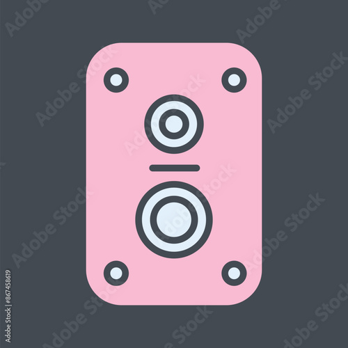 Speaker Vector Icon