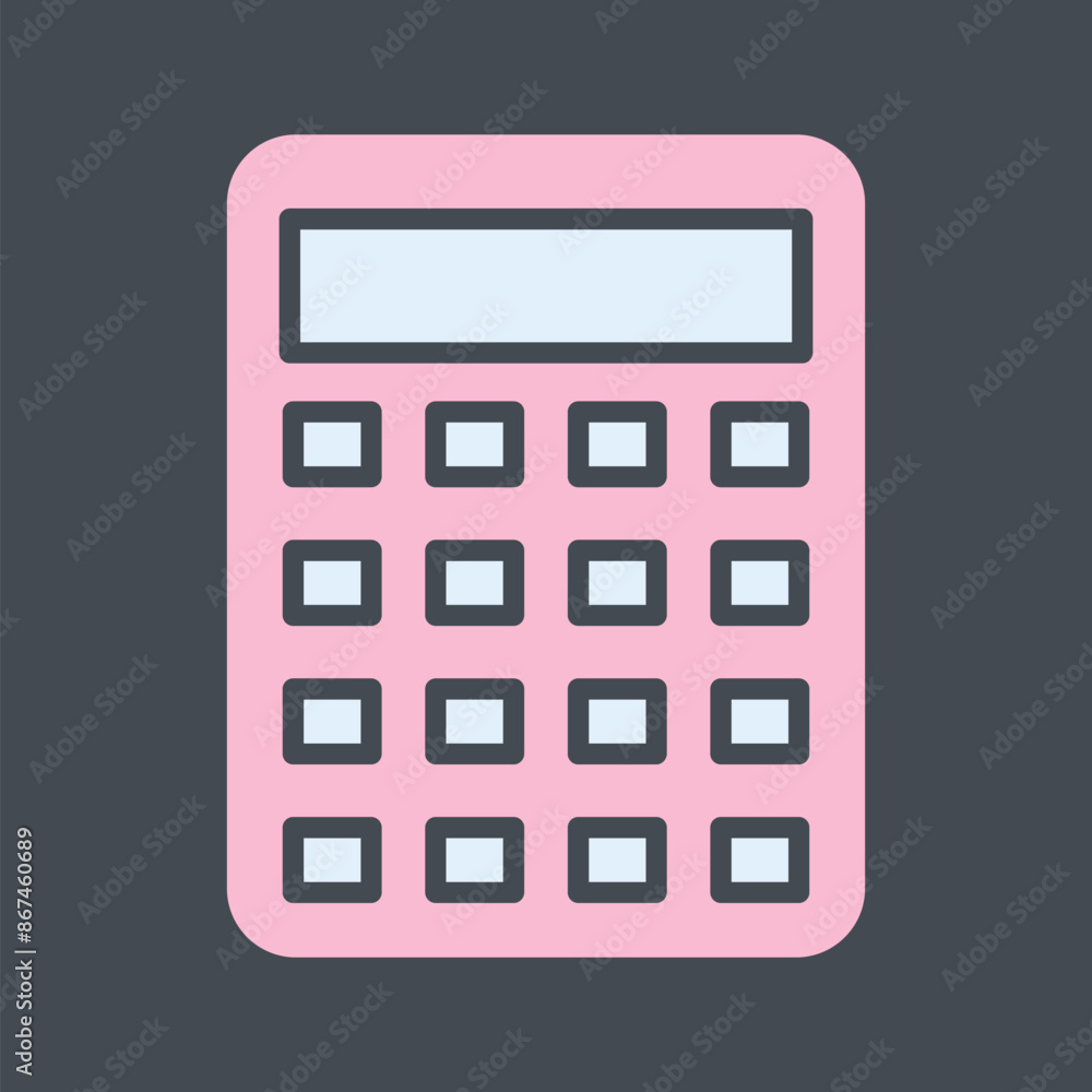 Calculator Vector Icon Calculator Vector Icon