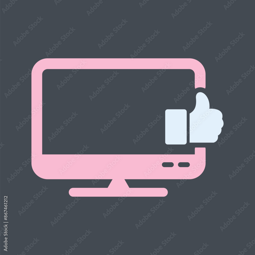 Like Marketing Vector Icon Like Marketing Vector Icon