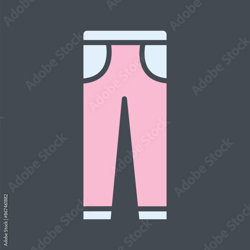 Trousers Vector Icon