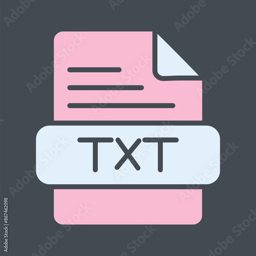 TXT Vector Icon