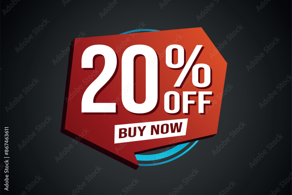 20% twenty percent off buy now poster banner graphic design icon logo sign symbol social media website coupon
20% twenty percent off buy now poster banner graphic design icon logo sign symbol social media website coupon