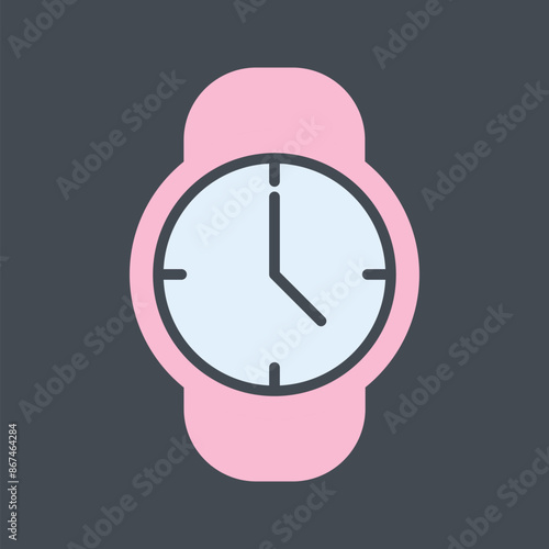Watch Vector Icon