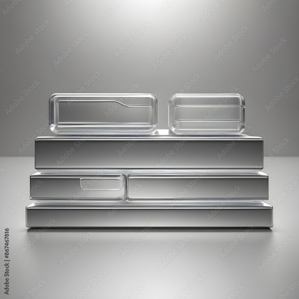 minimal blank search bar on silver background. minimal blank search bar on silver background.