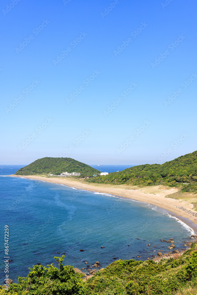 Fototapeta premium 伊良湖岬 愛知県田原市
