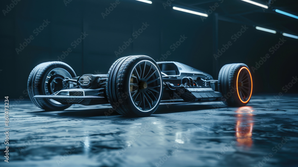 futuristic electric sport fast car chassis and futuristic electric sport fast car chassis and