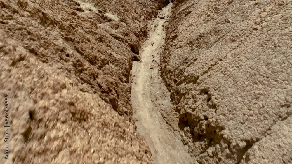 Desert of the Atacama in Chile. Valley of the moon. Aerial view. Desert of the Atacama in Chile. Valley of the moon. Aerial view.