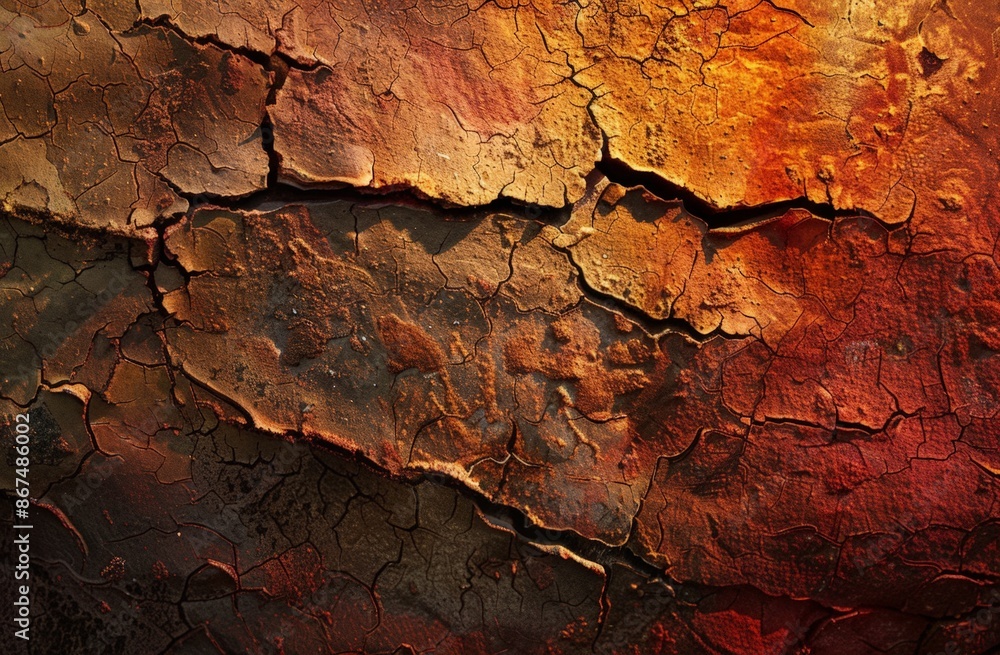 Earthy Tones Texture Background with Cracks Earthy Tones Texture Background with Cracks