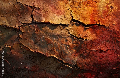  Earthy Tones Texture Background with Cracks