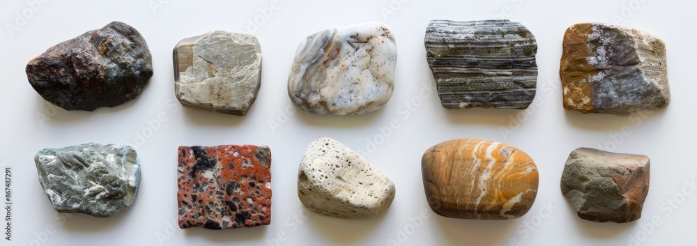 Variety of Stones and Marbles: Gemstones, Semiprecious Gems, Tumbled Glasses, Decorative Rock Collection Variety of Stones and Marbles: Gemstones, Semiprecious Gems, Tumbled Glasses, Decorative Rock Collection