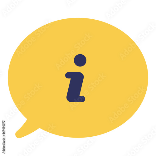 explain information flat icon