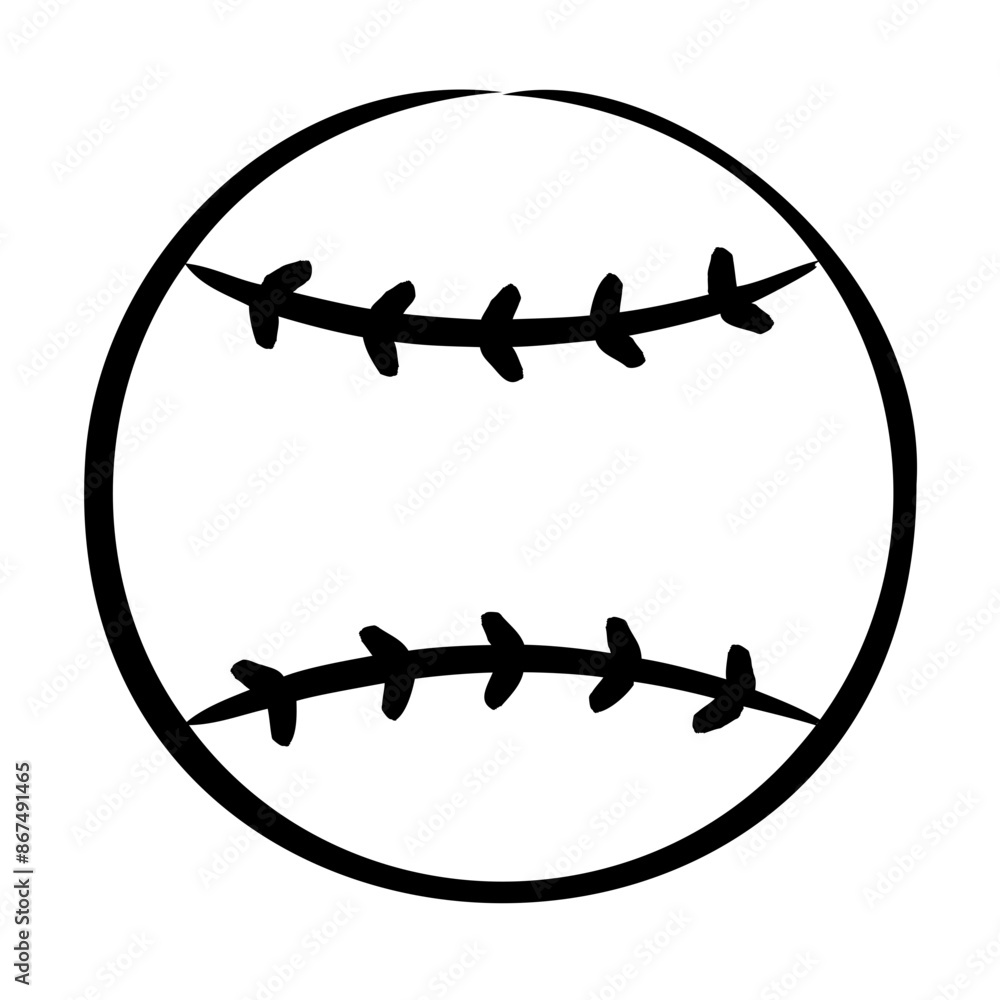 Softball Icon Softball Icon