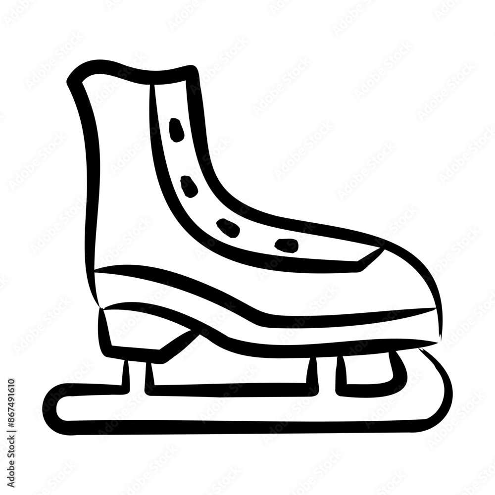 Ice Skates Icon Ice Skates Icon