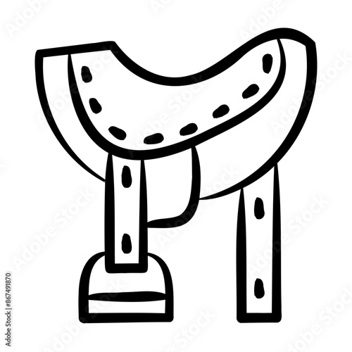 Horse Saddle Icon