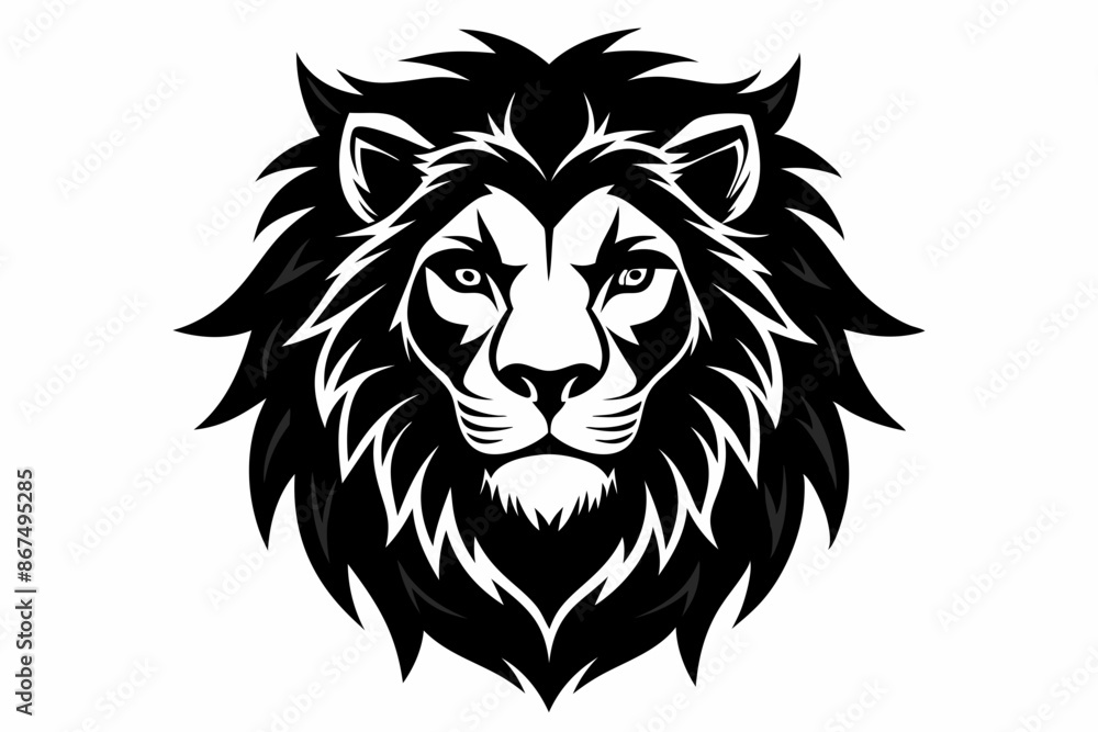 Lion head vector illustration Lion head vector illustration