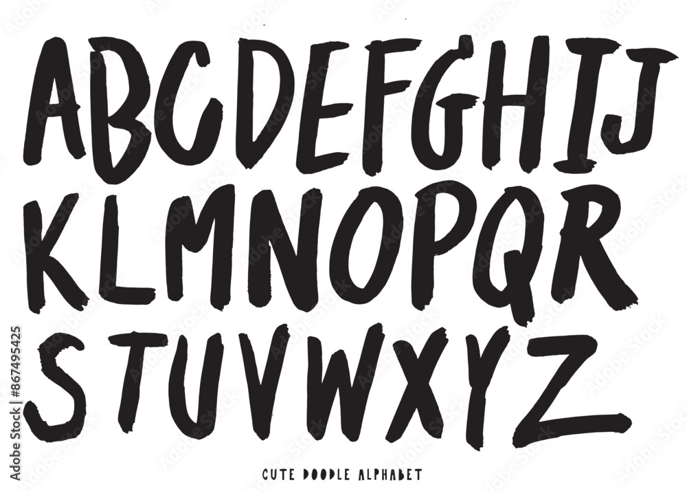 Cute doodle Vector background with black and white letters,Cute doodle Alphabet,alphabet pattern Cute doodle Vector background with black and white letters,Cute doodle Alphabet,alphabet pattern