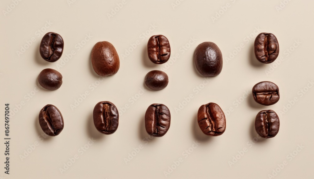 Coffee Beans Arrangement Coffee Beans Arrangement