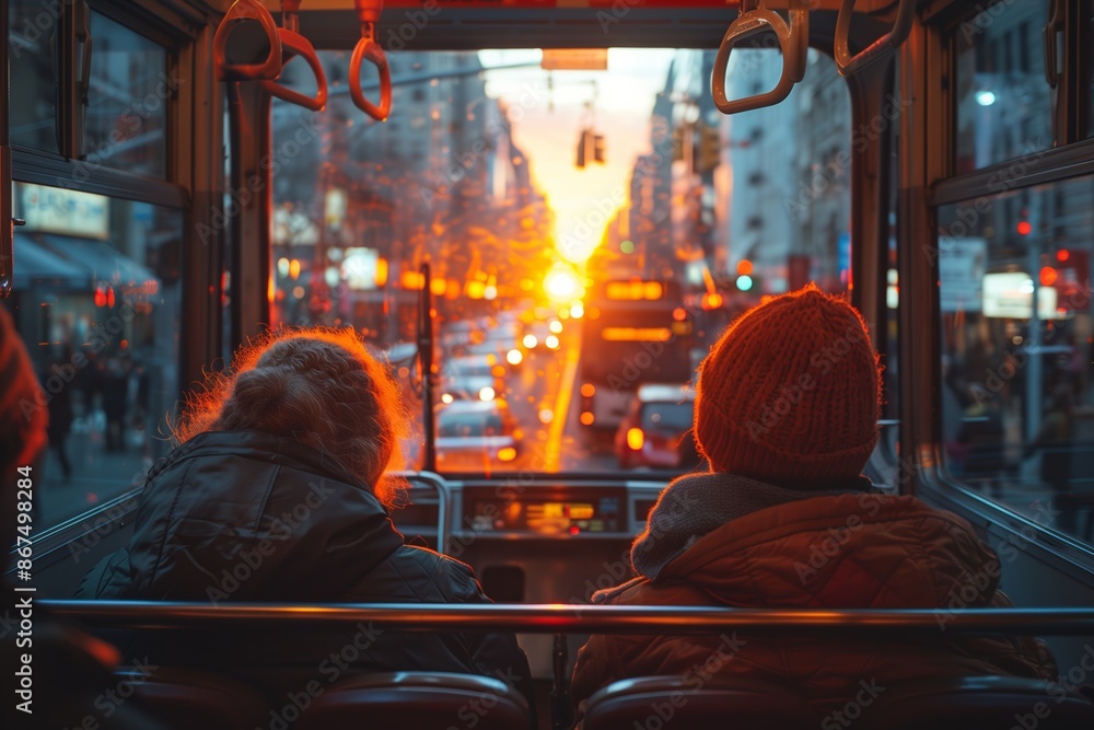 Evening Commute by Public Transport Evening Commute by Public Transport
