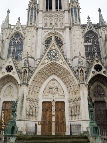 Obraz na płótnie Nancy's Basilique Saint-Epvre w salonie