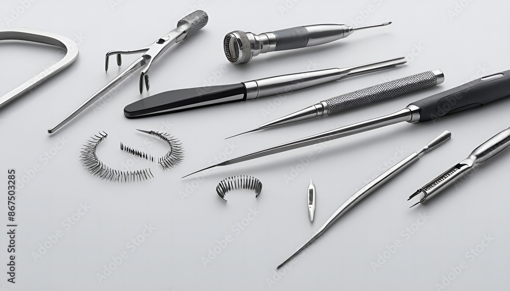 High-Resolution Dental Instruments Background High-Resolution Dental Instruments Background